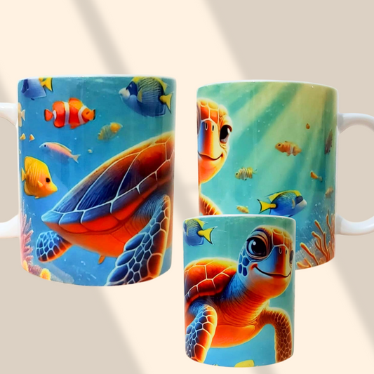 Mug personnalisé Tortue
