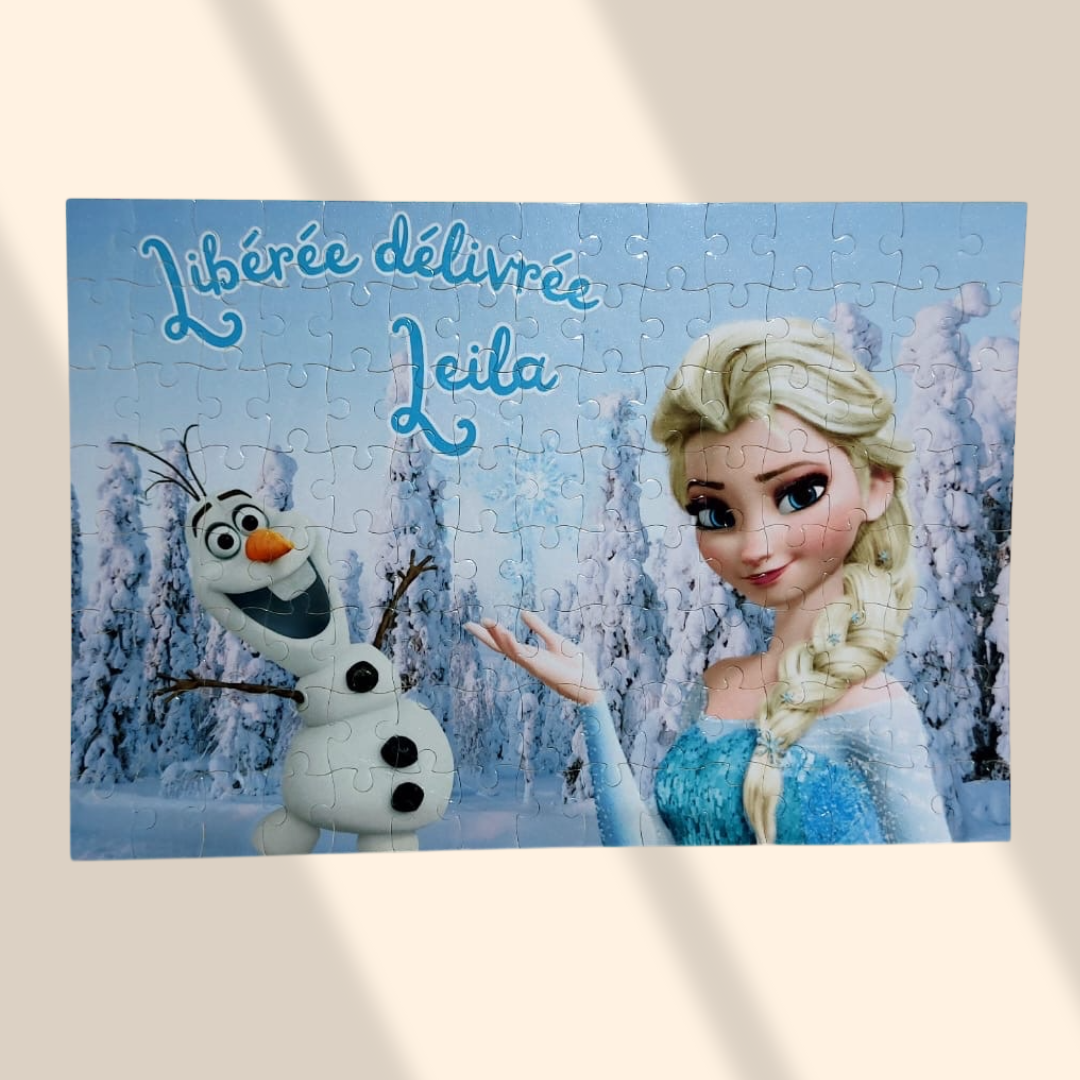 Puzzle La reine des neiges