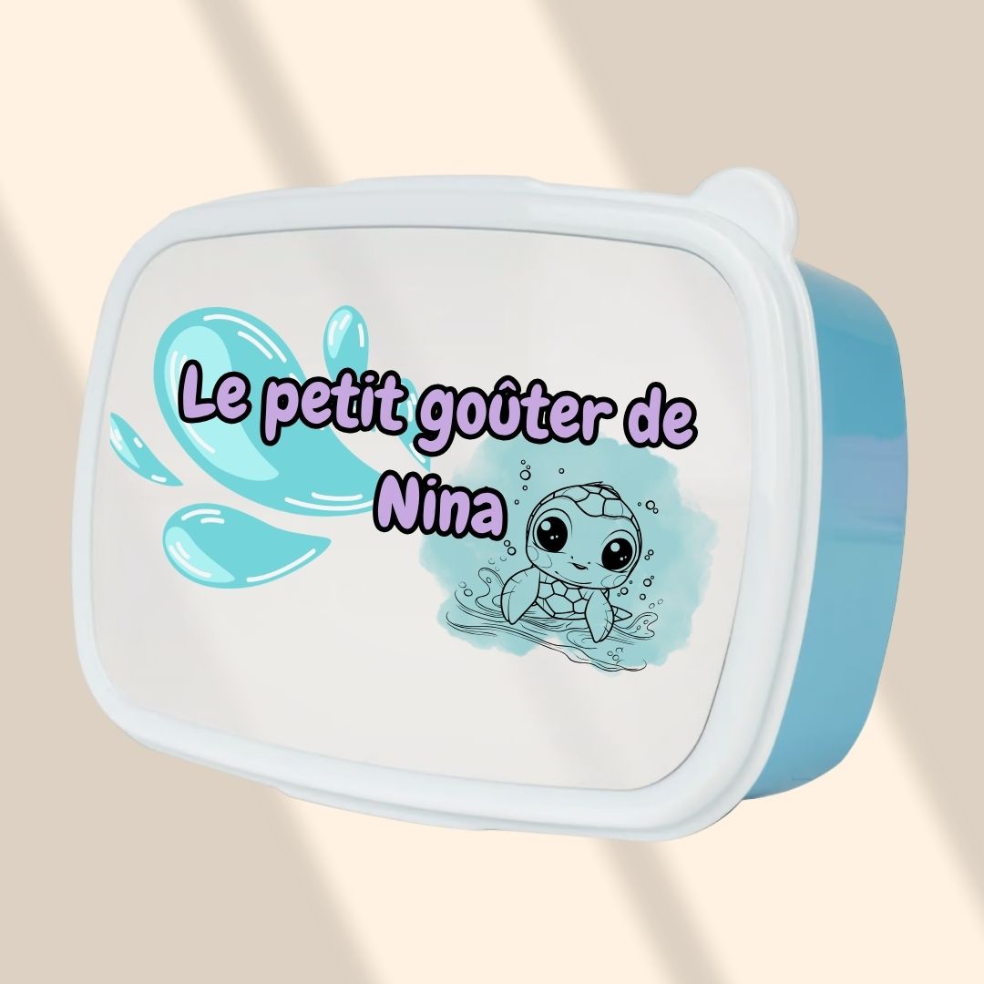 Boîte à goûter pour enfants – 100 % personnalisable