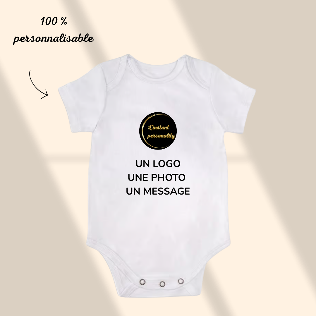 Body bébé personnalisé