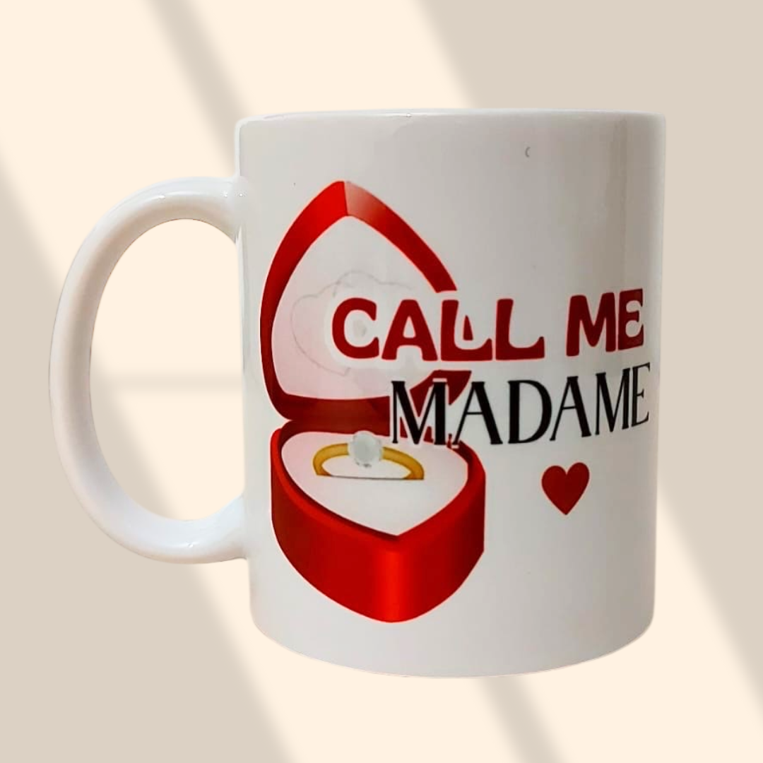 Mug personnalisé Call me Madame