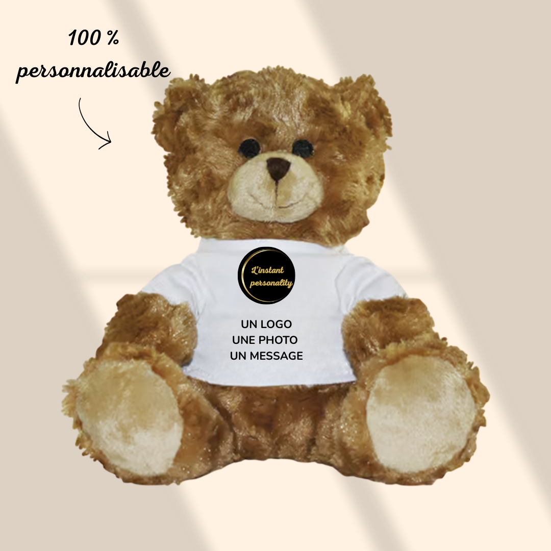 Peluche avec t-shirt personnalisable Molly