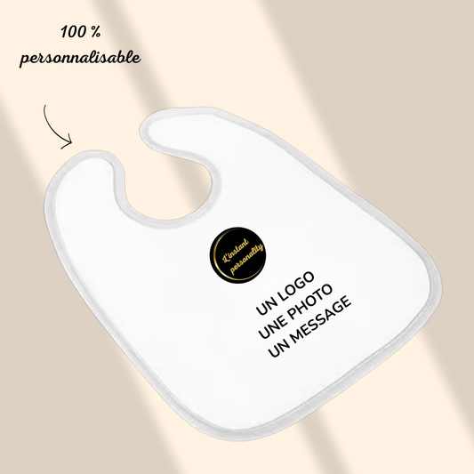 Bavoir personnalisé imprimé – Un petit accessoire plein de tendresse