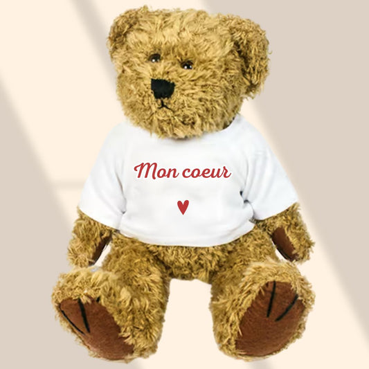 Peluche avec t-shirt personnalisable Tonny