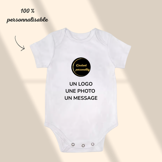 Body bébé personnalisé