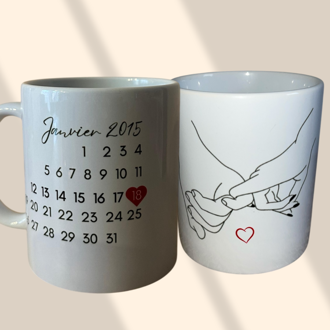 Mug personnalisé Love